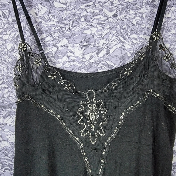 Black Lace Cami - Picture 3 of 4